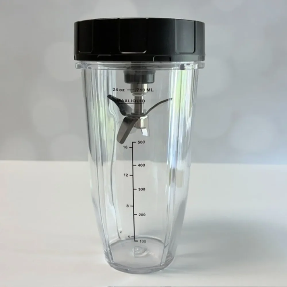 Nutri Ninja 24 oz 710mL Blender Cup w/ Pro Extractor Blade Assembly
